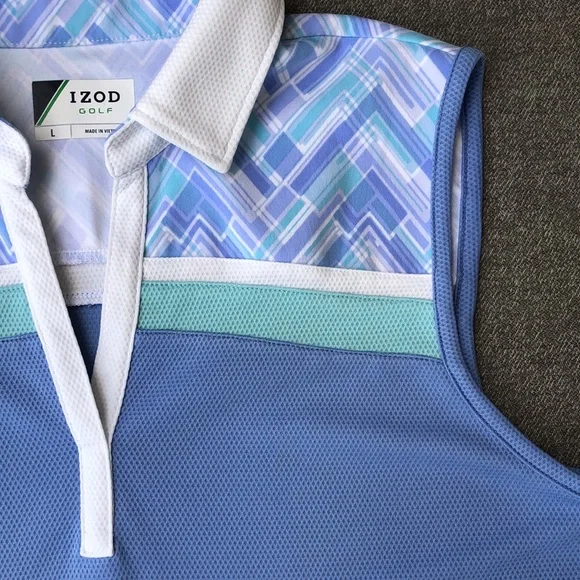 Like new! - IZOD Golf {BUNDLE} Athletic Short Sleeve & Sleeveless Tops - Picture 10 of 13